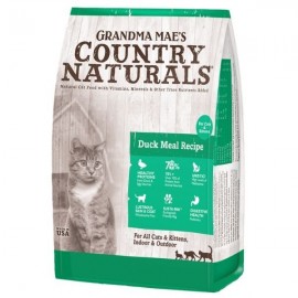 Country Naturals - 鴨肉亮毛護膚 全貓配方 6lb 